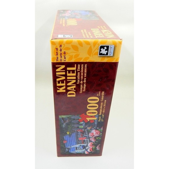 Puzzle Art Kevin Daniel Vacation Time 2016 Karmin #08563-Z 1000+ Pc. Sealed - Picture 2 of 6